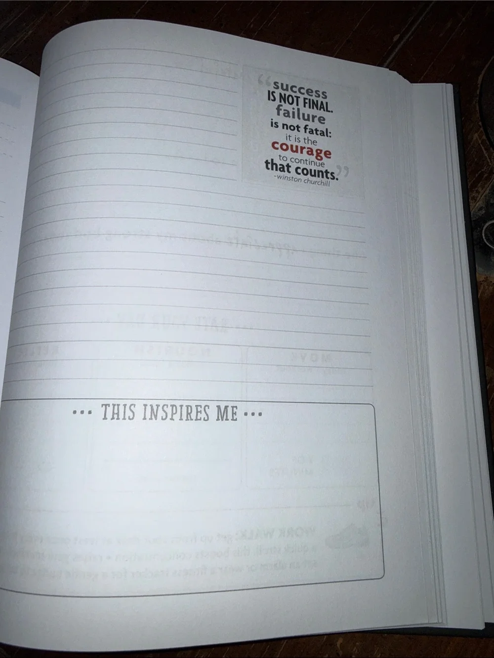 Fit happens journal